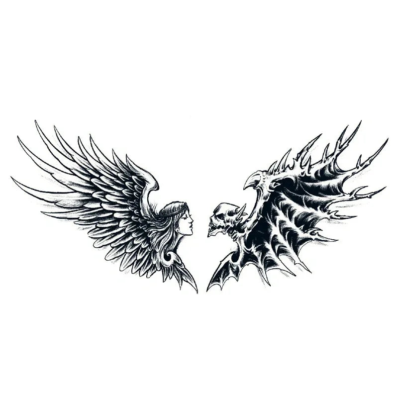 Angel & Devil's Wings - InkOMG