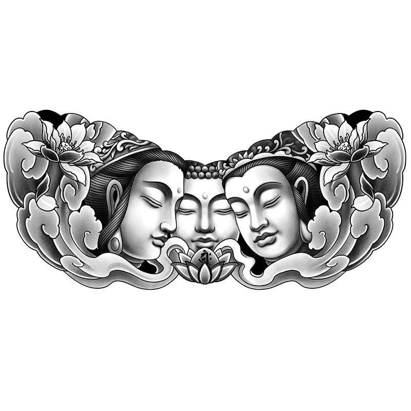 Lotus Buddha - InkOMG