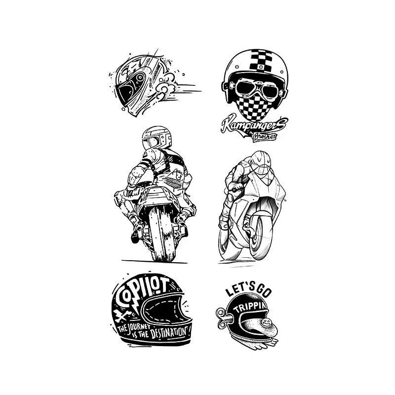 Motorcycle Rider - InkOMG