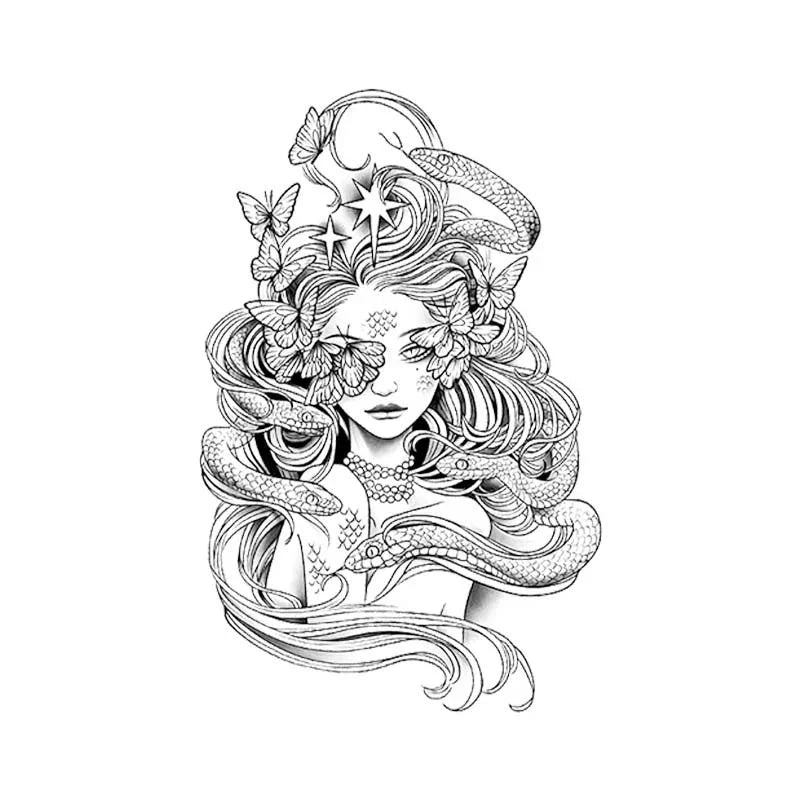 Snake Woman - InkOMG