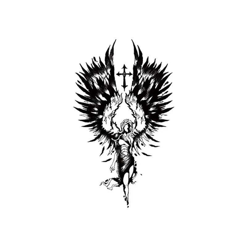 Guardian Angel & Cross - InkOMG