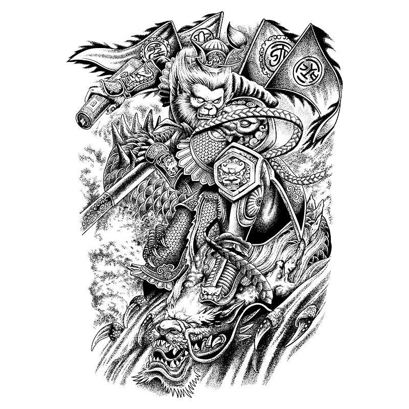 Wukong - Full Back - InkOMG