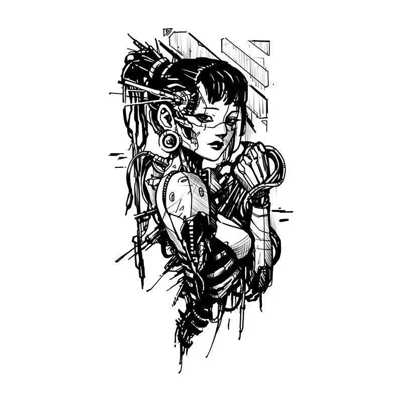 Cyber Girl - InkOMG