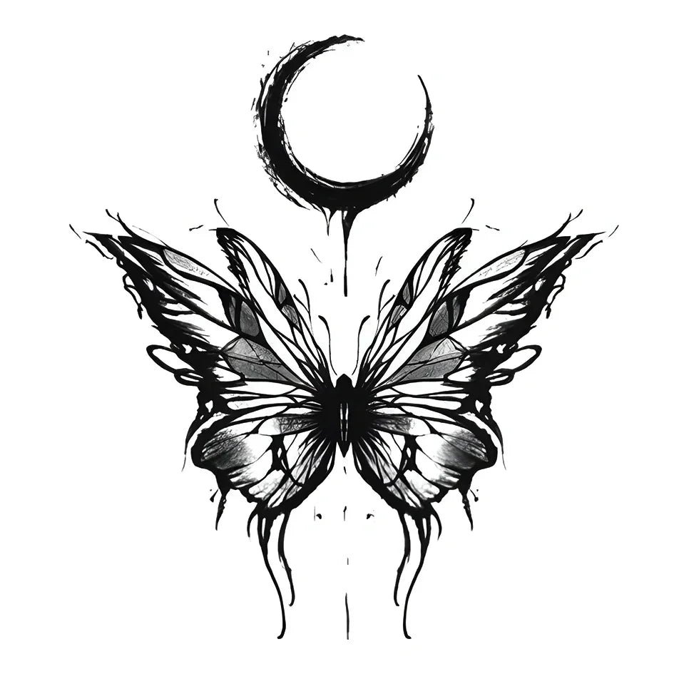 Moon Shadow Butterfly - InkOMG