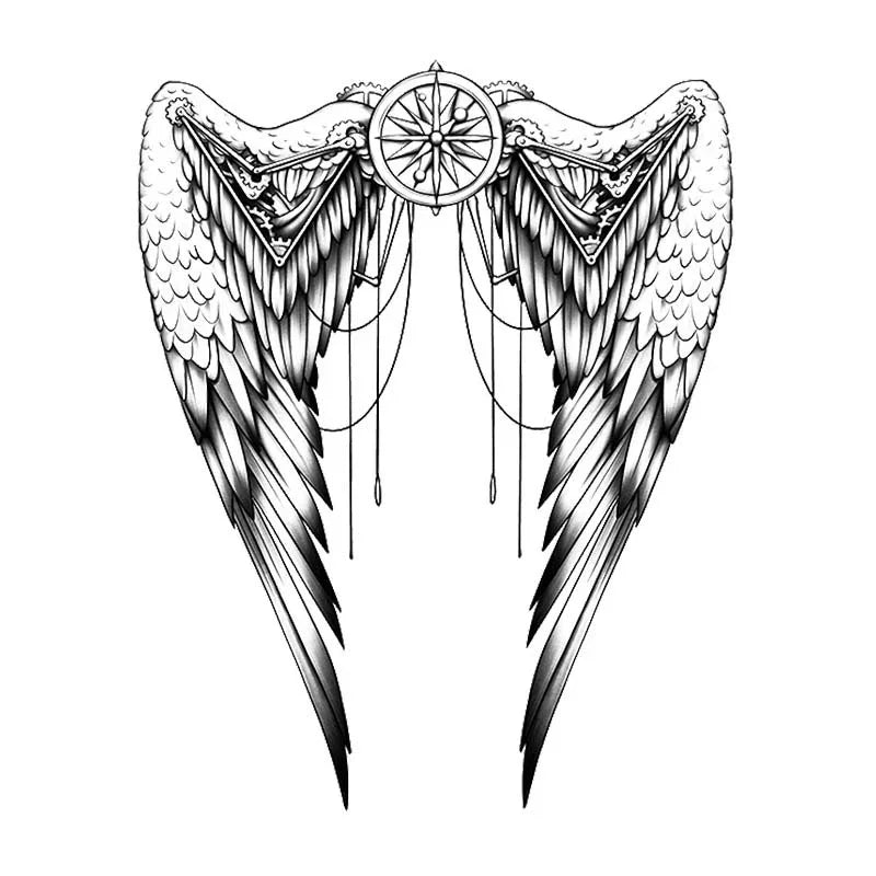 Angel's Wings - Full Back - InkOMG