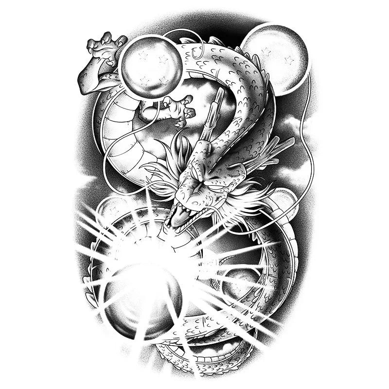 Dragon Balls & Shenron - InkOMG