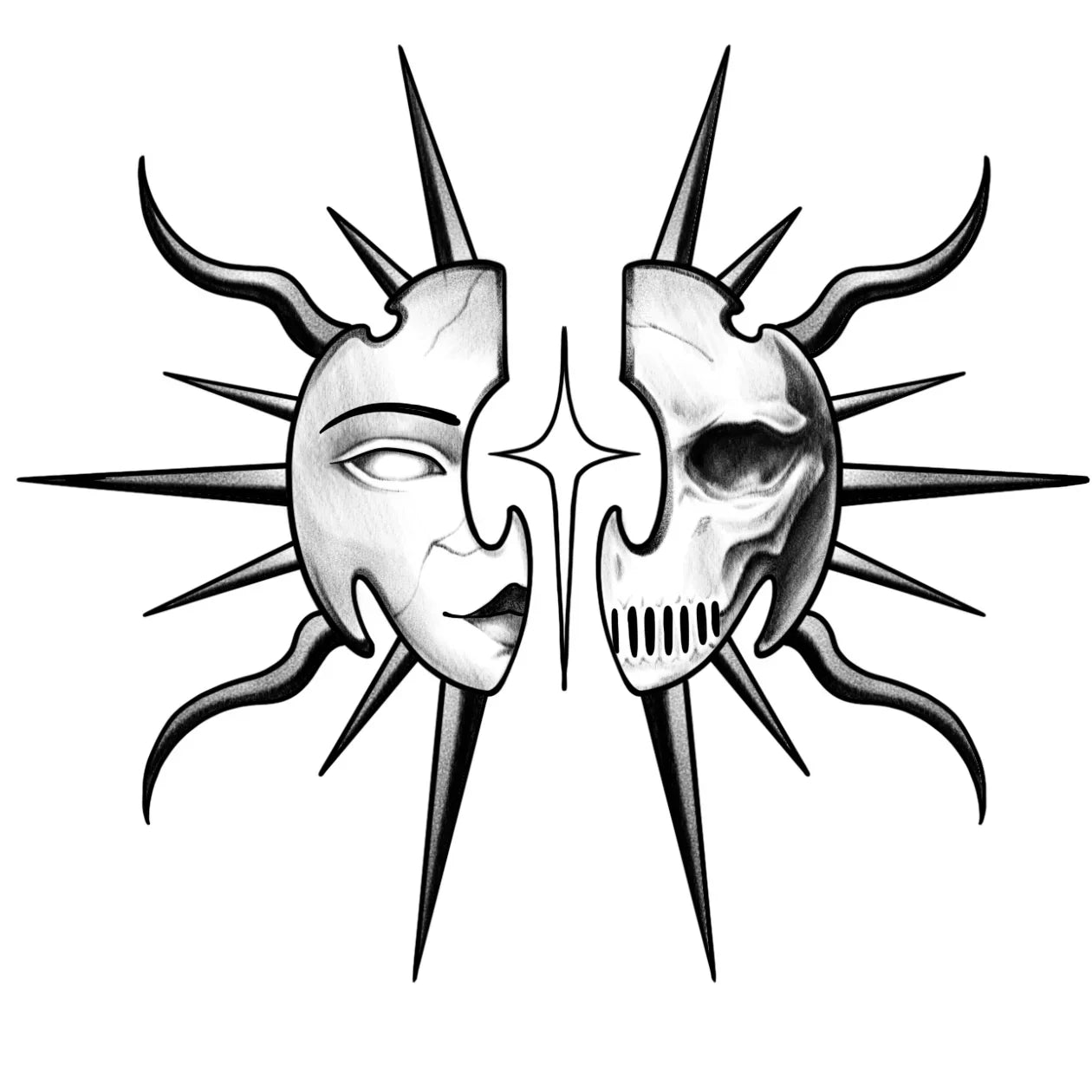 Sun Mask - InkOMG