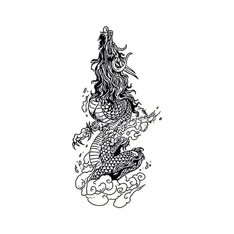 Dragon Flies - InkOMG