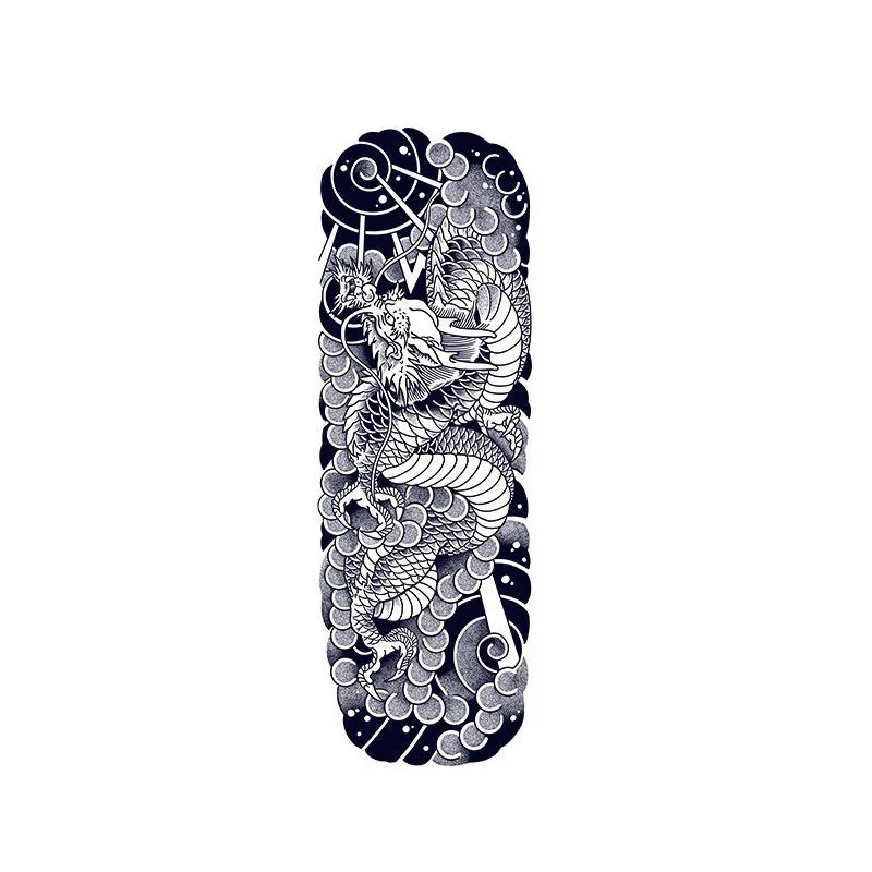 Eastern Dragon Ukiyo-e - InkOMG