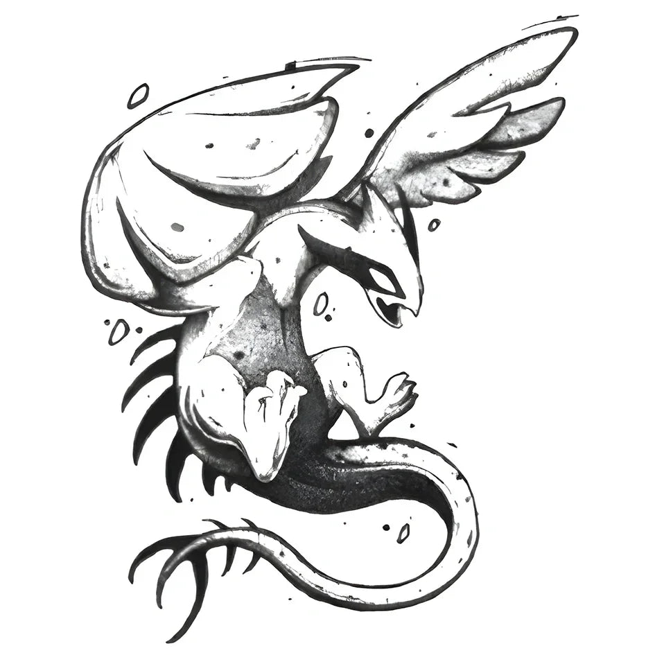 Flying Dragon - InkOMG