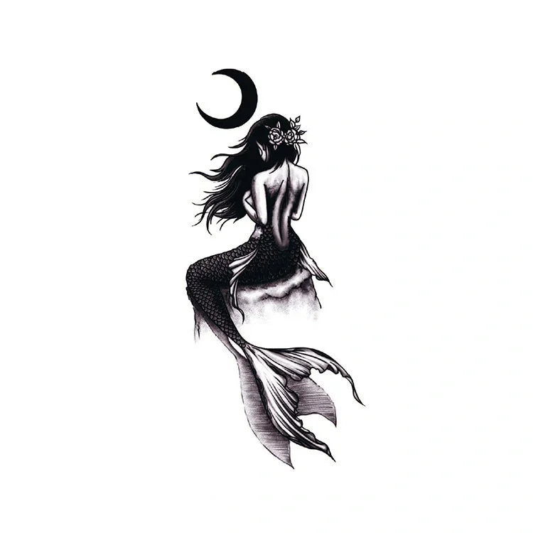 Mermaid Under the Moon - InkOMG
