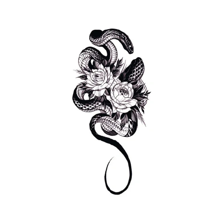 Flower & Snake 15 - InkOMG