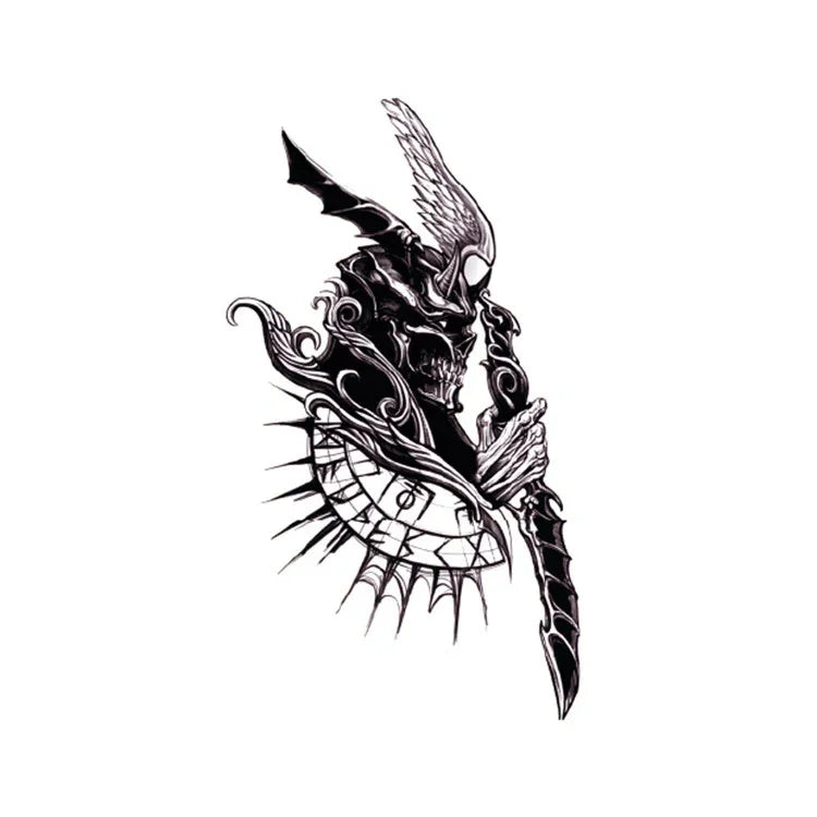 Skull Warrior - InkOMG