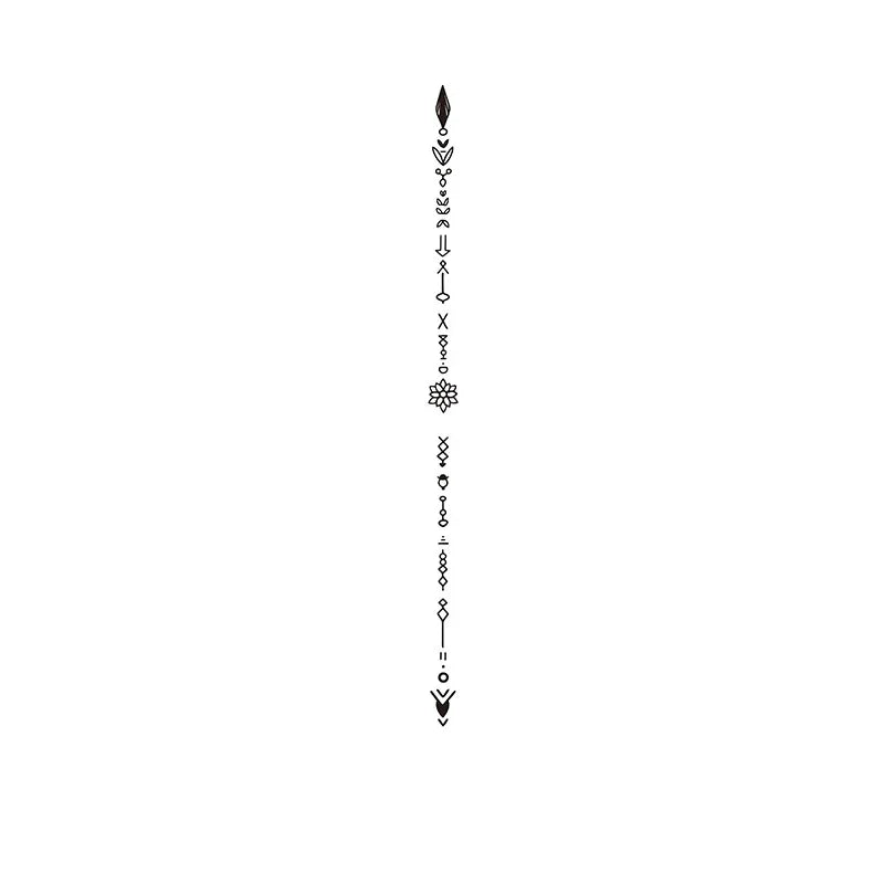 Totem on Spine 2 - Spine Tattoo - InkOMG