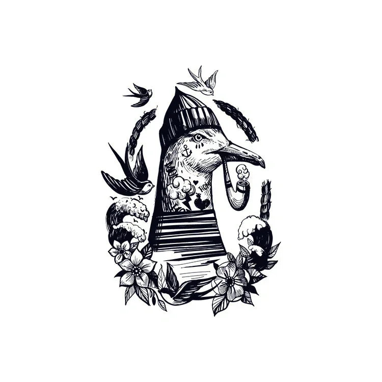 Mr. Seagull - InkOMG