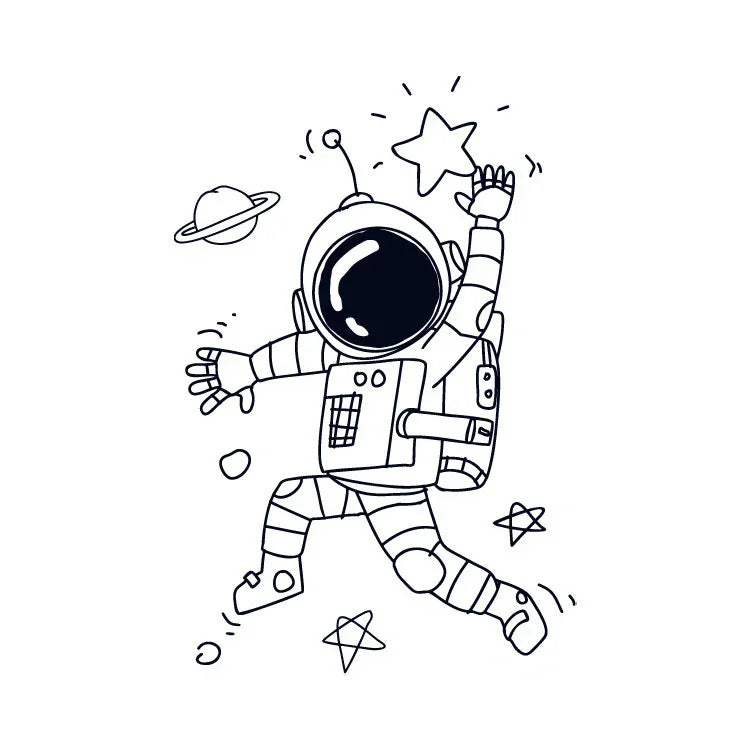 Little Spaceman - InkOMG