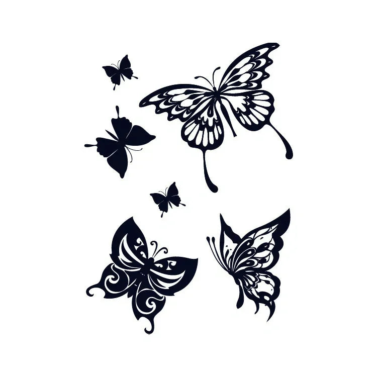 Small Butterflies - InkOMG
