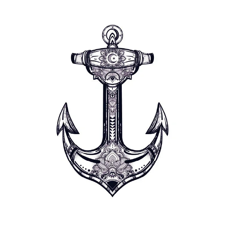 Delicate Anchor - InkOMG