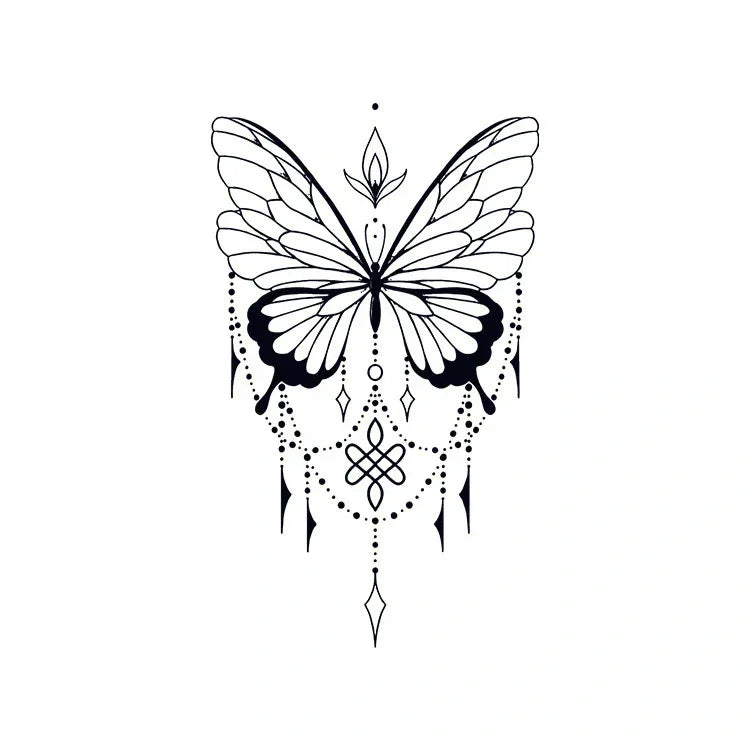 Jewelry Butterfly - InkOMG