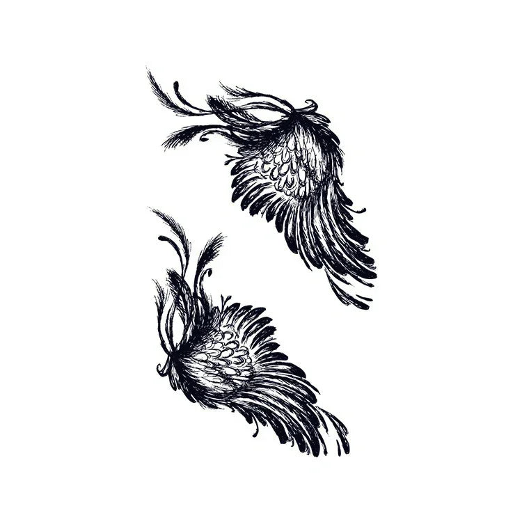 Peacock Wings - InkOMG