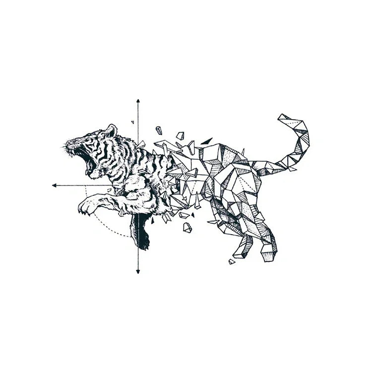 Crystal Tiger - InkOMG