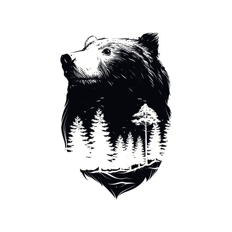 Forest Bear - InkOMG