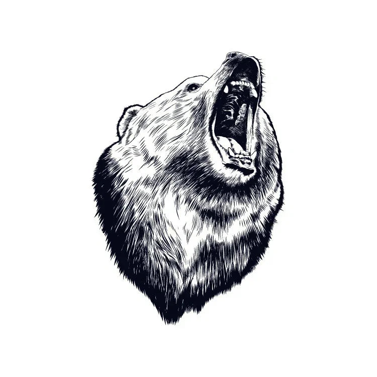 Brown Bear - InkOMG