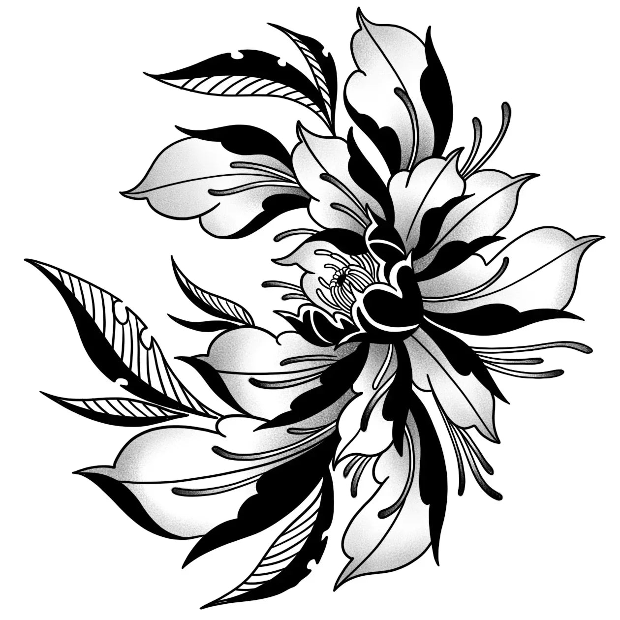 Floral C - InkOMG