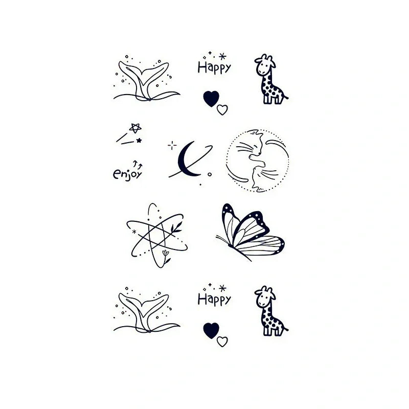Cute Mini Tattoo Set - InkOMG
