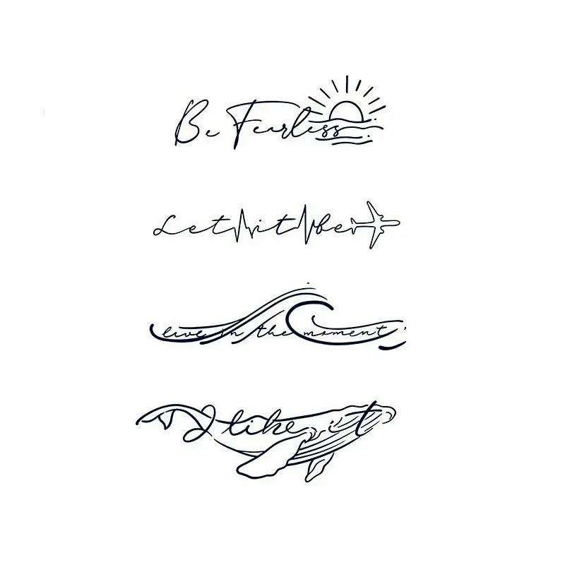 Motivational Quote Set – Travel & Ocean - InkOMG