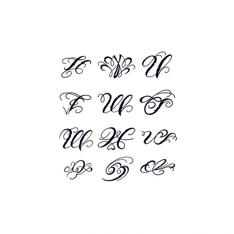 Constellation Symbols Set – Elegant Script Style - InkOMG