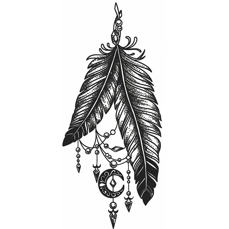 Feather Pendant - InkOMG