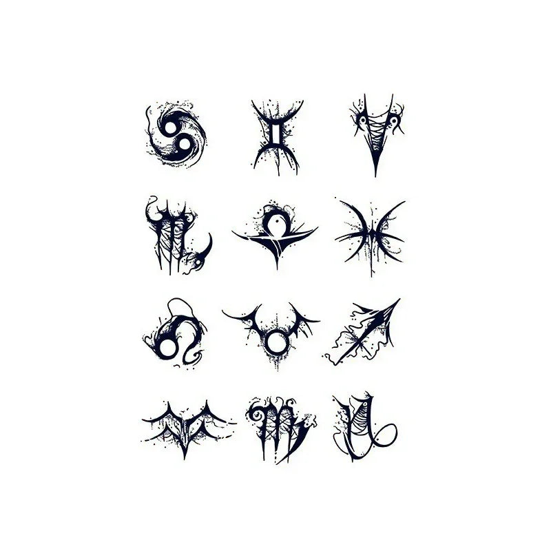 Dark Zodiac Sigils - InkOMG