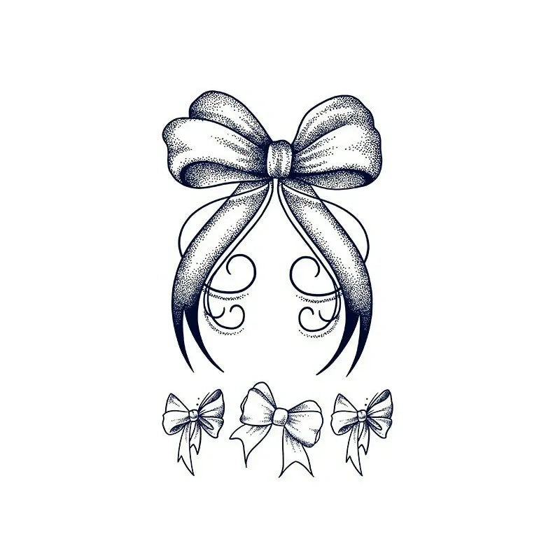 Vintage Ribbon Bow Set - InkOMG