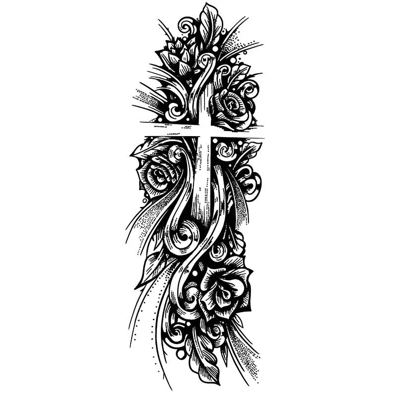 Rose Cross - InkOMG