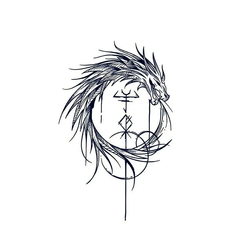 Dragon Sigil – Circle of Power - InkOMG