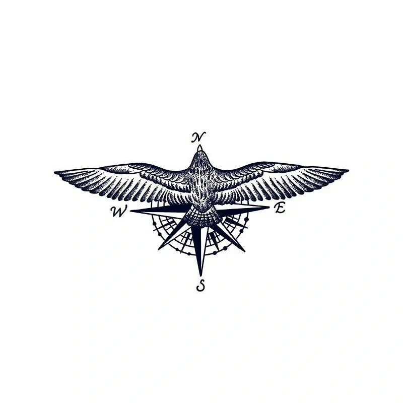 Eagle Compass Navigator - InkOMG