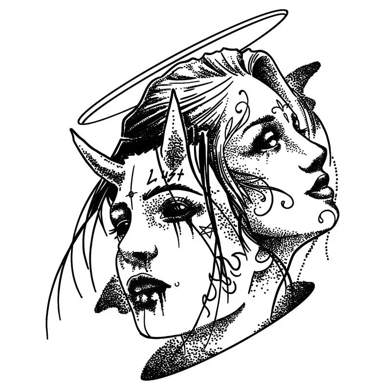 Angel vs Demon Duality - InkOMG