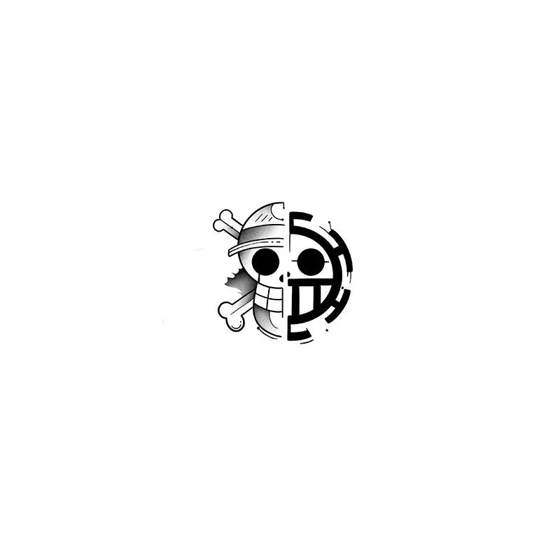 Luffy & Law (One Piece) - InkOMG