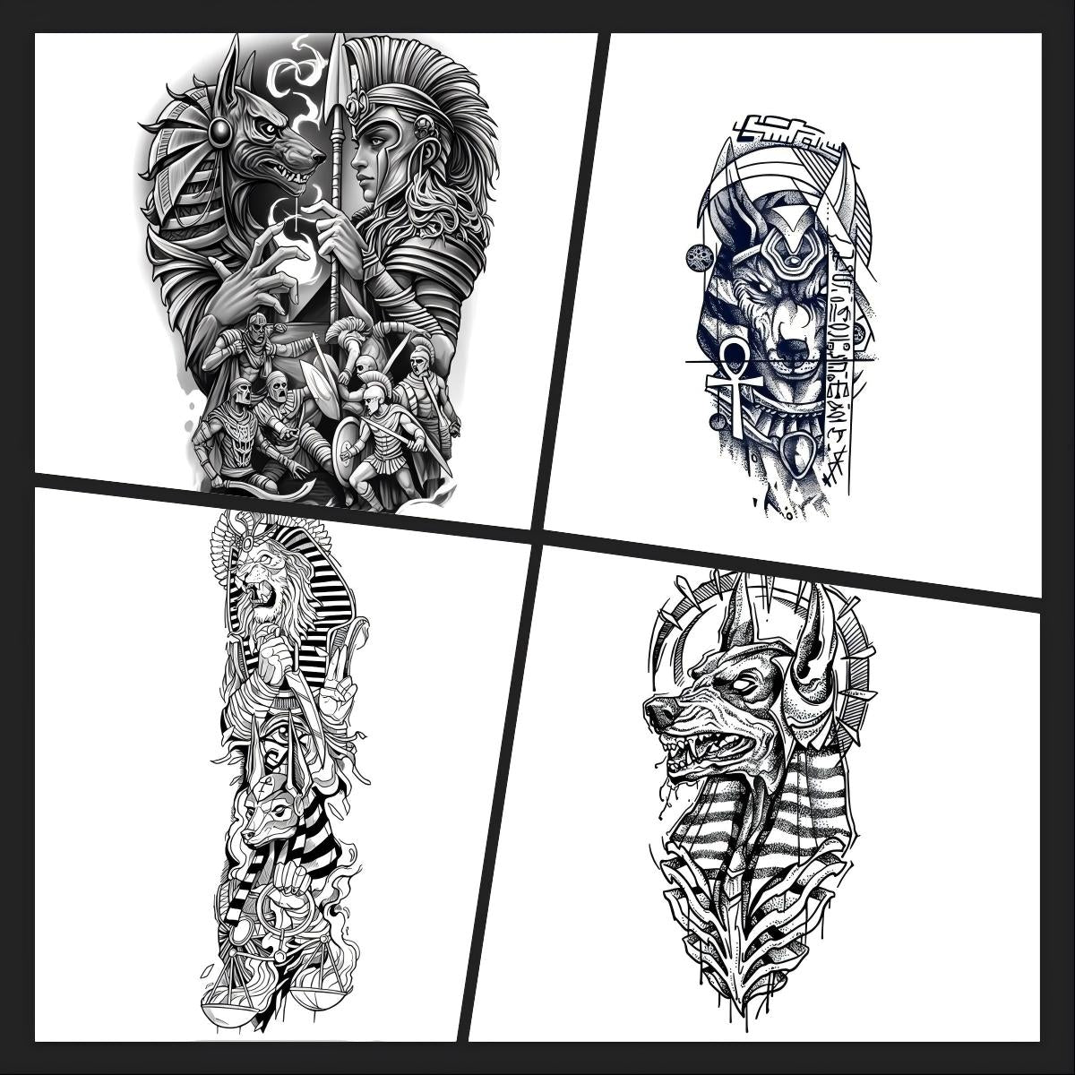 Anubis War Gods Bundle – Back Piece & Sleeve Set