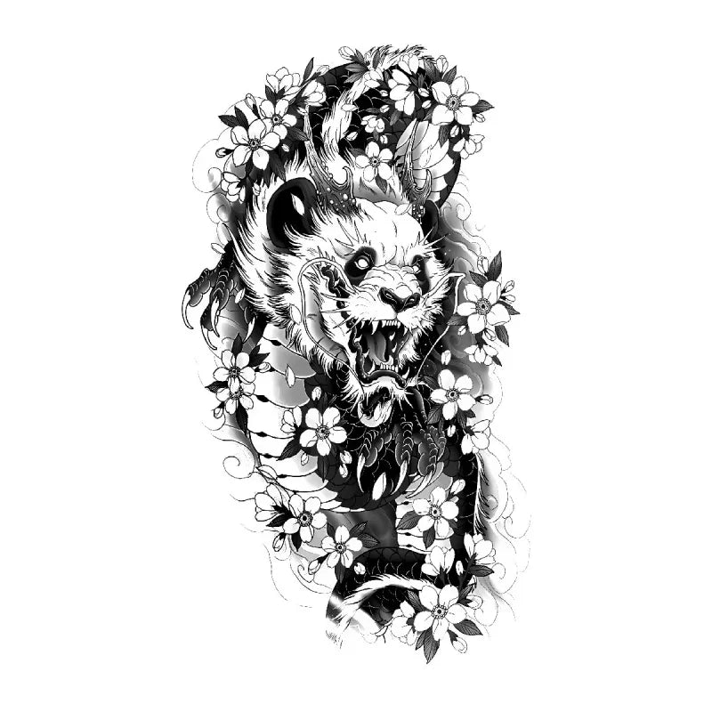 Iron Eater Panda - InkOMG