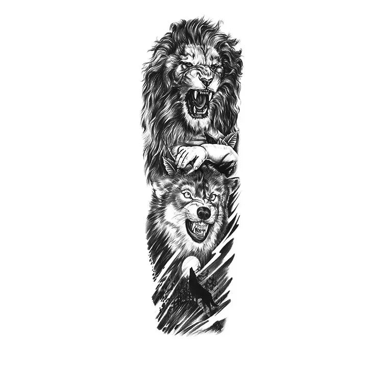 The Lion and the Lone Wolf - InkOMG