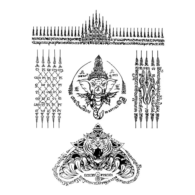 Yantra Tattoo - Full Back - InkOMG