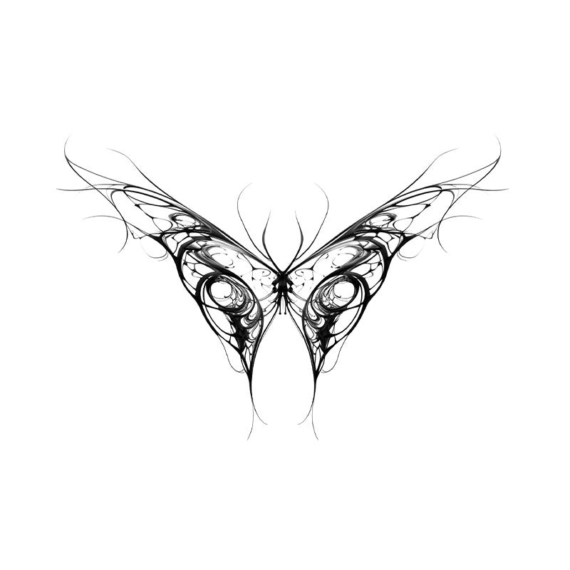 Succubus Butterfly tattoo design