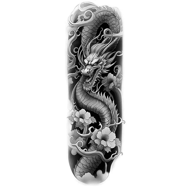 Qinglong Dragon Tattoo Designs