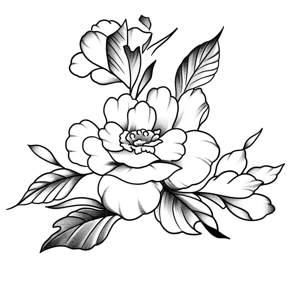 Semi-Permanent Flower - InkOMG