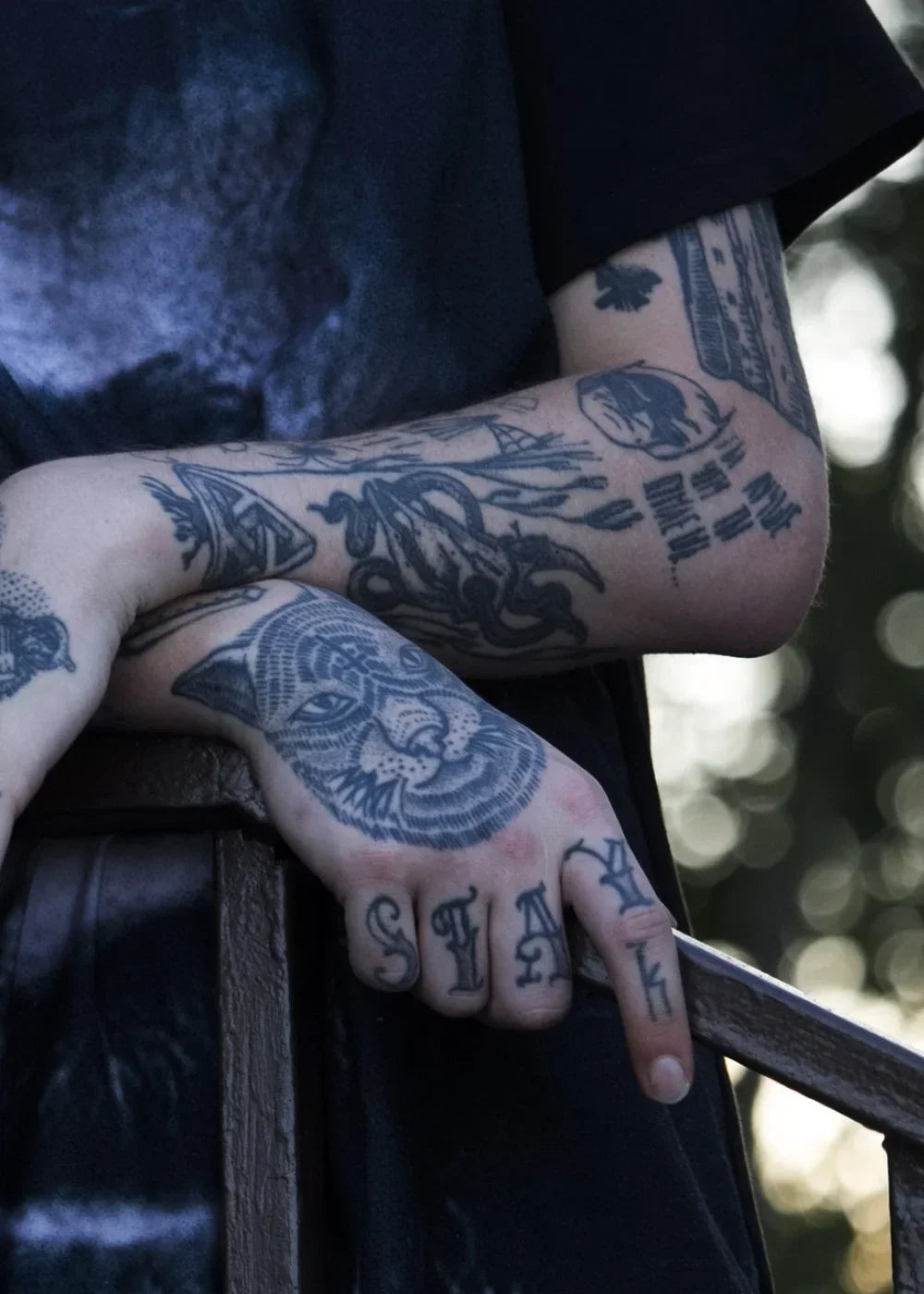 Semi-Permanent Word Tattoos - InkOMG