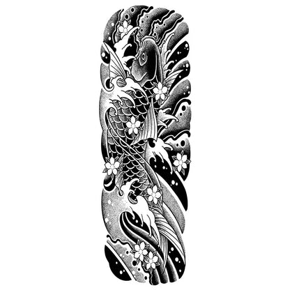 Koi Fish Ukiyo-e - InkOMG