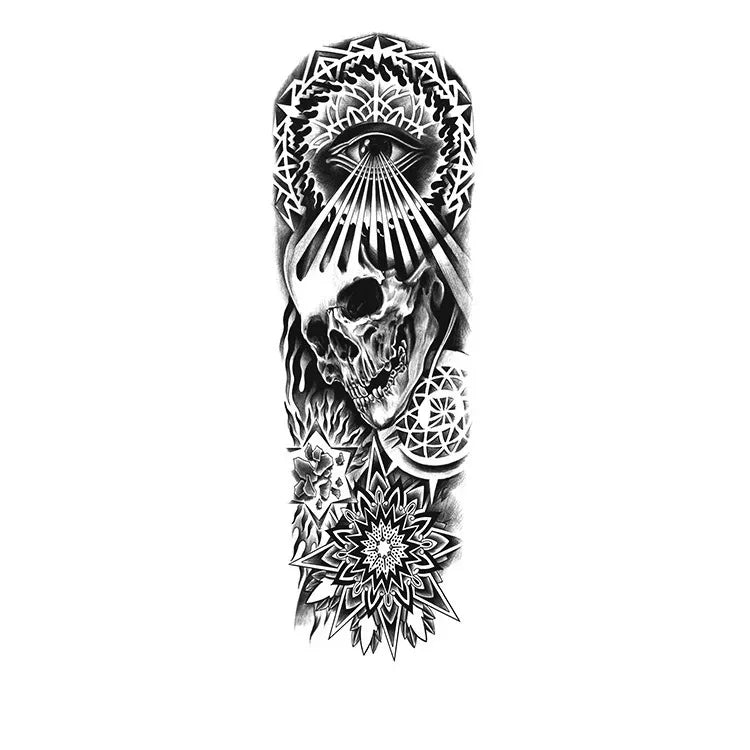 All-Seeing Eye& Skull - InkOMG