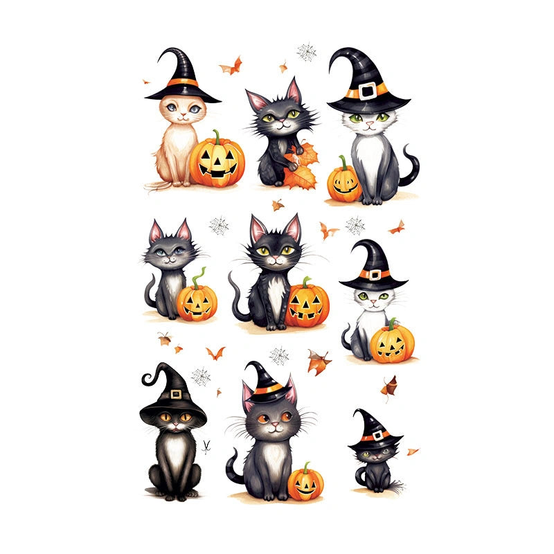 Halloween-Katzen